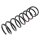 Suspension Spring set rear axle coil spring Ø 11.5 mm KYB for e.g. FORD C-MAX