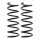 Suspension Spring set rear axle coil spring KYB suitable for FORD GRAND