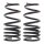 Suspension Spring set rear axle coil spring KYB for e.g. HYUNDAI H-1