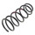 Suspension Spring set rear axle coil spring KYB IAM-Expertise for KIA SOUL