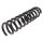 Suspension Spring set rear axle coil spring KYB for MERCEDES-BENZ GLK-KLASSE