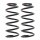 Suspension Spring set rear axle coil spring KYB IAM-Expertise for MINI