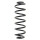 Suspension Spring set rear axle coil spring KYB suitable for e.g. VW GOLF