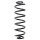 Suspension Spring set rear axle coil spring KYB suitable for e.g. VW GOLF