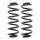 Suspension Spring set rear axle coil spring KYB for e.g. SEAT ALHAMBRA