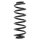 Suspension Spring set rear axle coil spring KYB for e.g. SEAT ALHAMBRA