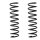Suspension Spring set rear axle coil spring KYB IAM-Expertise for BMW 5 Series