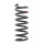 Suspension Spring set rear axle coil spring Ø 130 mm KYB for e.g. OPEL ANTARA