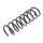Suspension Spring set rear axle coil spring Ø 111 mm KYB for MAZDA 5