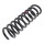 Suspension Spring set rear axle coil spring Ø 100 mm KYB for MB C-KLASSE