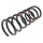Suspension Spring set rear axle coil spring Ø 135 mm KYB for e.g. FORD GALAXY