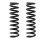 Suspension Spring set rear axle coil spring Ø 100 mm KYB for MB E-KLASSE