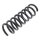 Suspension Spring set rear axle coil spring Ø 99 mm KYB for e.g. MB E-KLASSE