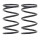 Suspension Spring set rear axle coil spring Ø 147 mm KYB for TOYOTA RAV