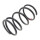 Suspension Spring set rear axle coil spring Ø 147 mm KYB for TOYOTA RAV
