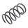 Suspension Spring set rear axle coil spring Ø 147 mm KYB for TOYOTA RAV