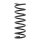 Suspension Spring set rear axle coil spring Ø 111 mm KYB for VOLVO V50