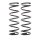 Suspension Spring set rear axle coil spring KYB suitable for FORD FOCUS