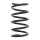 Suspension Spring set rear axle coil spring Ø 160 mm KYB for VOLVO S80