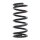 Suspension Spring set rear axle coil spring Ø 131 mm KYB for HYUNDAI SANTA
