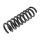 Suspension Spring set rear axle coil spring Ø 101 mm KYB for MB C-KLASSE