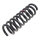 Suspension Spring set rear axle coil spring Ø 102 mm KYB for MB C-KLASSE