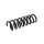 Suspension Spring set rear axle coil spring Ø 102 mm KYB for MB C-KLASSE