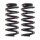 Suspension Spring set rear axle coil spring KYB for OPEL INSIGNIA
