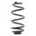 Suspension Spring set rear axle coil spring KYB for e.g. OPEL INSIGNIA