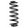 Suspension Spring set rear axle coil spring Ø 117 mm KYB for e.g. AUDI A3