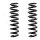 Suspension Spring set rear axle Ø 100 mm KYB for BMW 3 Series and others
