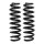 Suspension Spring set rear axle Ø 100 mm KYB for BMW 3 Series and others