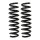 Suspension Spring set rear axle Ø 100 mm KYB for BMW 3 Series and others