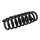 Suspension Spring set rear axle Ø 100 mm KYB for BMW 3 Series and others