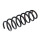 Fahrwerksfedern-Set Hinterachse Schraubenfeder Ø 121 mm KYB für u.a. BMW X3