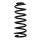 Suspension Spring set rear axle Ø 137 mm KYB for e.g. CITROËN JUMPY