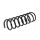 Suspension Spring set rear axle coil spring Ø 109 mm KYB for FORD FOCUS