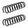 Suspension Spring set rear axle Ø 100 mm KYB for HYUNDAI i30 and others