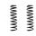 Suspension Spring set rear axle Ø 100 mm KYB for HYUNDAI i30 and others