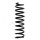Suspension Spring set rear axle Ø 100 mm KYB for HYUNDAI i30 and others
