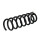 Suspension Spring set rear axle coil spring Ø 113 mm KYB for MERCEDES-BENZ SL