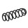 Suspension Spring set rear axle Ø 112 mm KYB for e.g. SKODA OCTAVIA