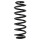 Suspension Spring set rear axle coil spring Ø 115 mm KYB for e.g. VW TOURAN