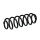 Suspension Spring set rear axle coil spring Ø 114 mm KYB for e.g. VW PASSAT