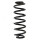 Suspension Spring set rear axle coil spring Ø 114 mm KYB for e.g. VW TOURAN
