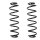 Suspension Spring set rear axle Ø 104 mm KYB for SEAT LEON and others