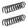 Suspension Spring set rear axle coil spring Ø 110 mm KYB for FORD KUGA