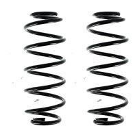 Suspension Spring set rear axle coil spring Ø 127...