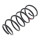 Suspension Spring set front axle coil spring Ø 130 mm KYB for OPEL TIGRA