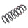 Suspension Spring set front axle coil spring Ø 127 mm KYB for ALFA ROMEO 166